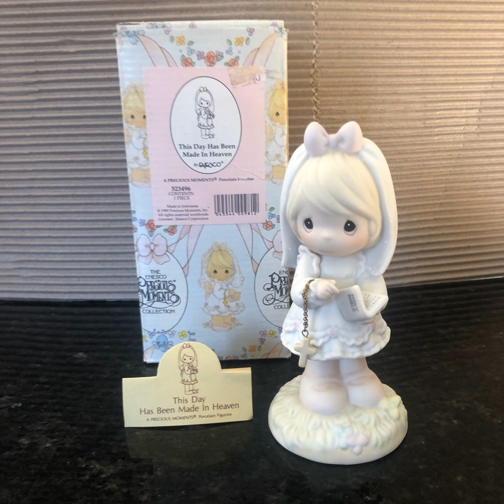 Precious Moments communion figurine